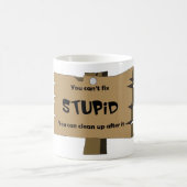 Kan geen onstuimige oplossing vinden koffiemok (Center)