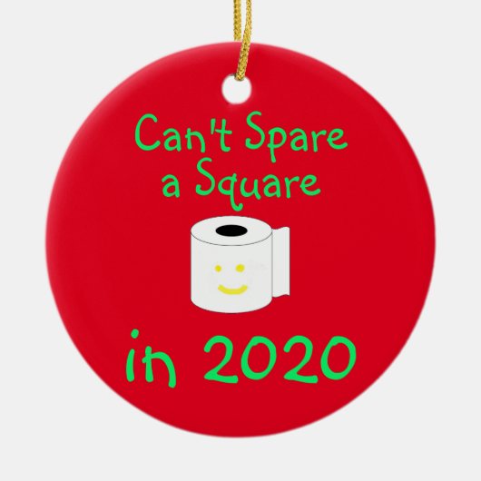 Kan geen vierkant besparen in 2020 keramisch ornament (Voorkant)