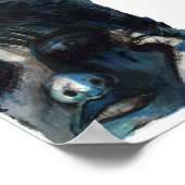 Kan geen Waterverf Poster slapen (Hoek)