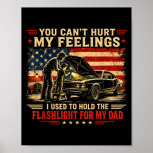 Kan Gevoelens Niet Kwijten Gebruikte Zaklamp Papa Poster