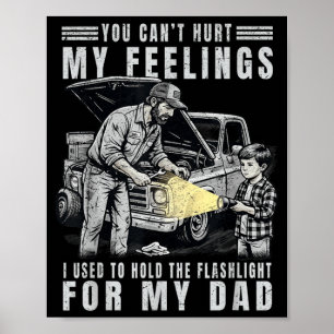 Kan Gevoelens Niet Kwijten Gebruikte Zaklamp Papa Poster