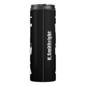 Kan gewicht niet optillen om een afbeelding te mak thermosbeker (Achterkant)