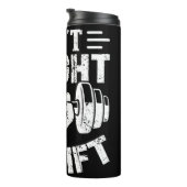 Kan gewicht niet optillen om een afbeelding te mak thermosbeker (Geroteerd rechts)