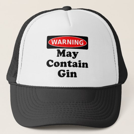 Kan gin bevatten trucker pet (Voorkant)