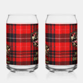 Kan glas met een leuke vis (Rechts)