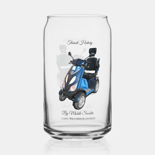 Kan glasstijl blikvorm glas (Voorkant)