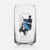 Kan glasstijl blikvorm glas (Achterkant)