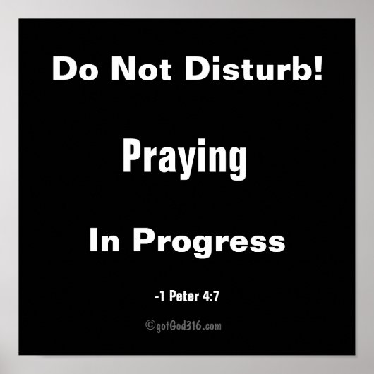 Kan gotGod316.com niet storen Poster (Voorkant)