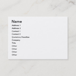 kan handelskaarten doen visitekaartje