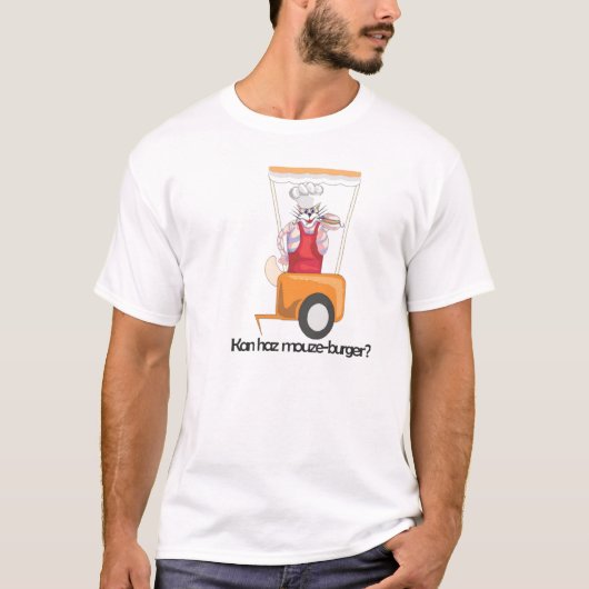 kan haz mouzeburger t-shirt (Voorkant)