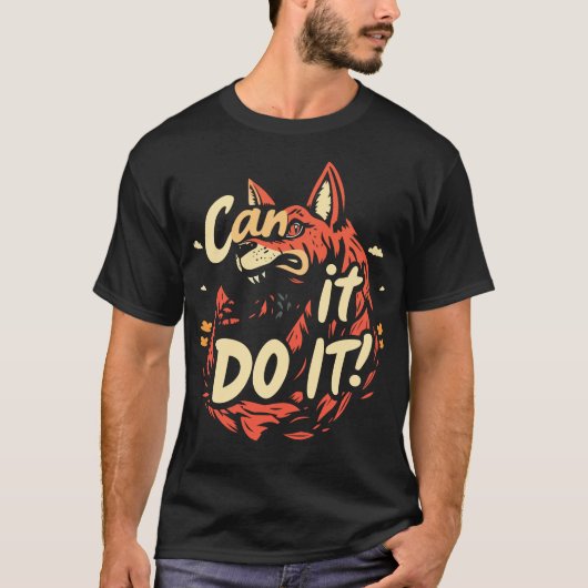 Kan het - Doe het T-shirt (Voorkant)