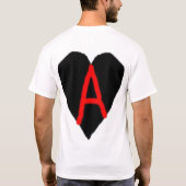 Kan het hart kloppen waar het aan de linkerkant we t-shirt (Achterkant)