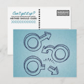 Kan het niet opstaan? briefkaart (Voorkant / Achterkant)