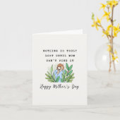 Kan het niet vinden humoristische Moederdag Kaart (Gele Bloem)