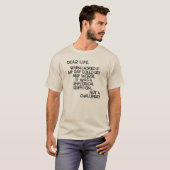 Kan het nog slechter Grappige T-Shirt (Voorkant volledig)