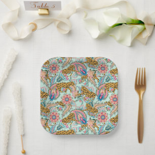 Kan het Oerwoud bij u zijn Papieren Bordje