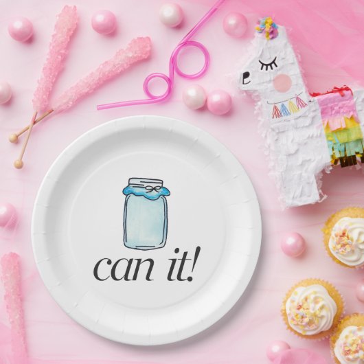 Kan het papieren bordje (Feest)