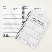 Kan het receptenboek Spatula niet vinden Notitieboek (Binnen)