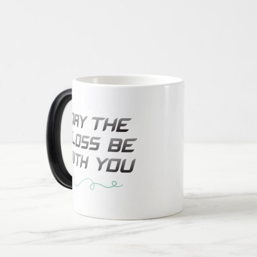 Kan het verlies bij u zijn magische mok (Voorkant links)