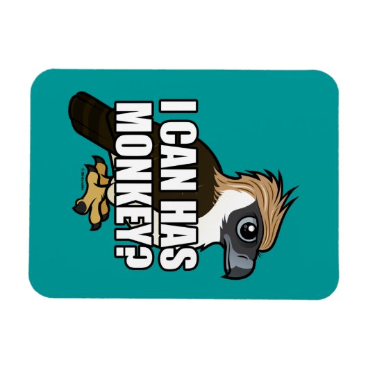 Kan ik aap hebben? magneet (Horizontaal)