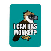 Kan ik aap hebben? magneet (Verticaal)