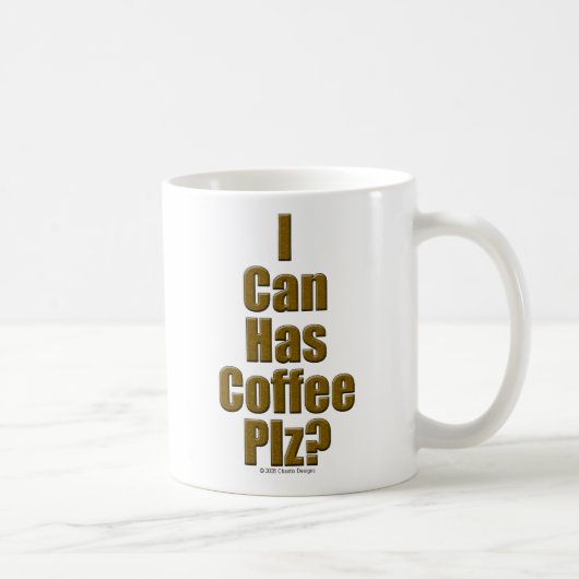 Kan ik Coffee Plz hebben? Koffiemok (Rechts)