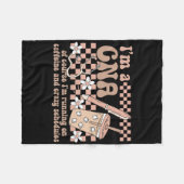 Kan ik dat hondenskelet Halloween-geschenken geven Fleece Deken (Voorkant (Horizontaal))