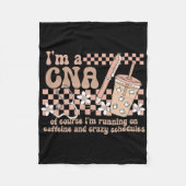 Kan ik dat hondenskelet Halloween-geschenken geven Fleece Deken (Voorkant)