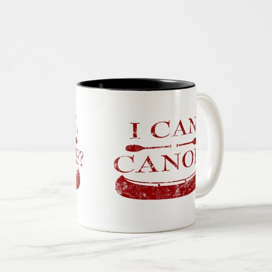 Kan ik dat, kano? (Rode Logo) Mok (Voorkant rechts)