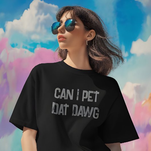 Kan ik datadag aaien? Grappig Meme T-shirt