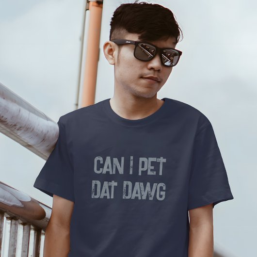 Kan ik datadag aaien? Grappig Meme T-shirt