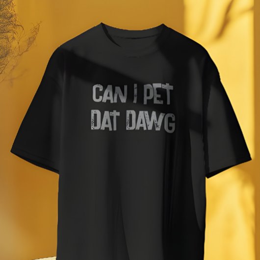 Kan ik datadag aaien? Grappig Meme T-shirt