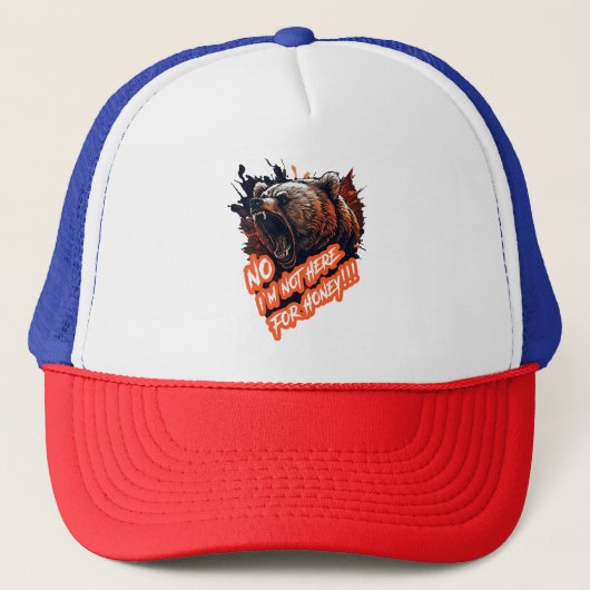 Kan ik de manager spreken  trucker pet (Voorkant)