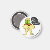 Kan ik de pianomagneet schoppen? magneet (Voorkant / Achterkant)