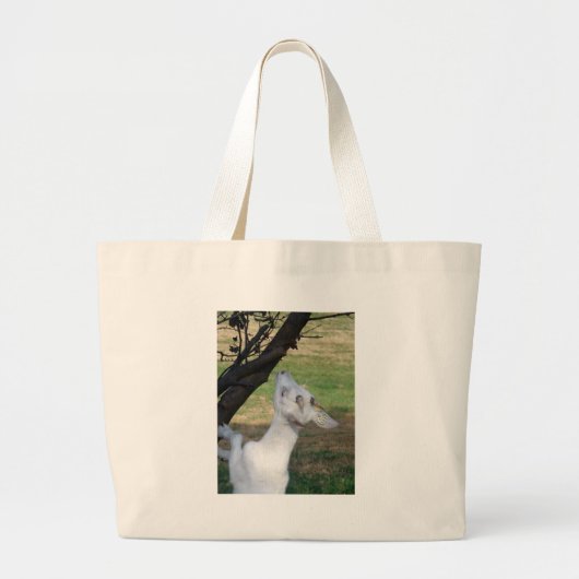 Kan ik deze boom beklimmen? grote tote bag (Voorkant)