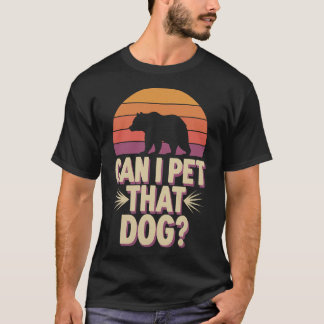 Kan ik die beerhond aaien Leuk T-shirt