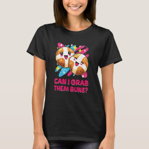 Kan ik die broodjes pakken Grappige Pasen Hot Cros T-shirt