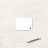 Kan ik die hond aaien? Grappig cadeau voor ontwerp Post-it® Notes (Op bureau)