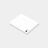 Kan ik die hond aaien? Grappig cadeau voor ontwerp Post-it® Notes (Schuin)
