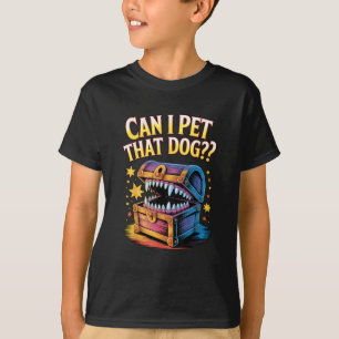 Kan ik die hond aaien, grappig cadeau voor ontwerp t-shirt