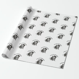 Kan ik die hond aaien Meme Grappige opossum dierli Cadeaupapier
