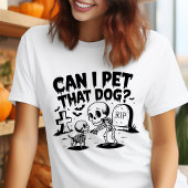 Kan ik die hond een grappig skelet laten maken Got Tri-Blend Shirt