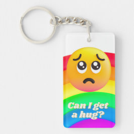 kan ik een knuffel krijgen ? sleutelhanger