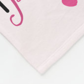 Kan ik een Kus Cute Lovers-ontwerp lenen Fleece Deken (Hoek)