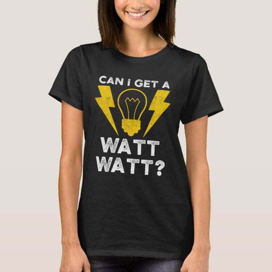 Kan ik een watt-elektrische elektrischemotor krijg t-shirt (Voorkant)