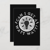 Kan ik een watt-grappige overlopers van een elektr kaart (Voorkant / Achterkant)