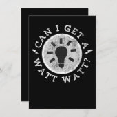 Kan ik een watt-grappige overlopers van een elektr kaart (Voorkant / Achterkant)