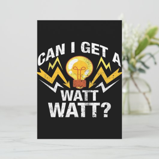 Kan ik een watt krijgen? - Funny Electricia (Staand voorkant)