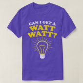 Kan ik een watt krijgen t-shirt (Design voorkant)