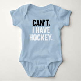 Kan ik geen Hockey Funny Baby Donkere kleuren hebb Romper
